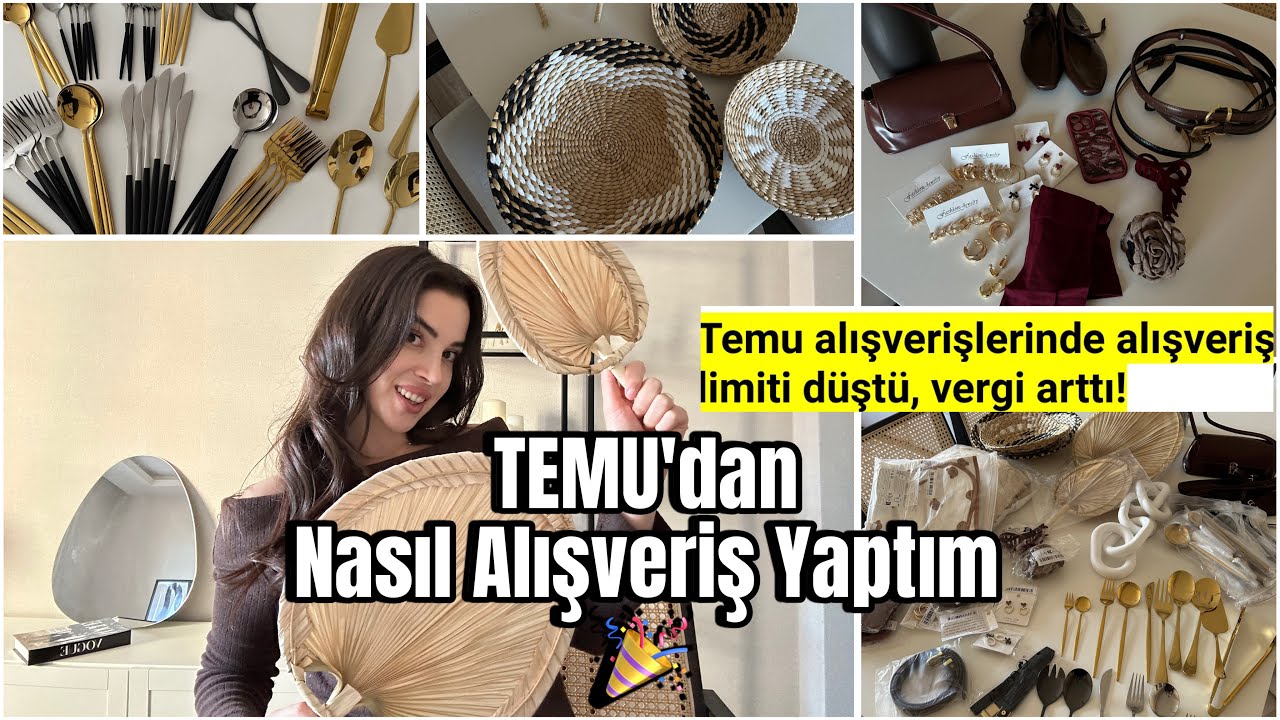 Yeni Vergilendirme Sonrası Temu Alışverişim📦 #temu #reklam
