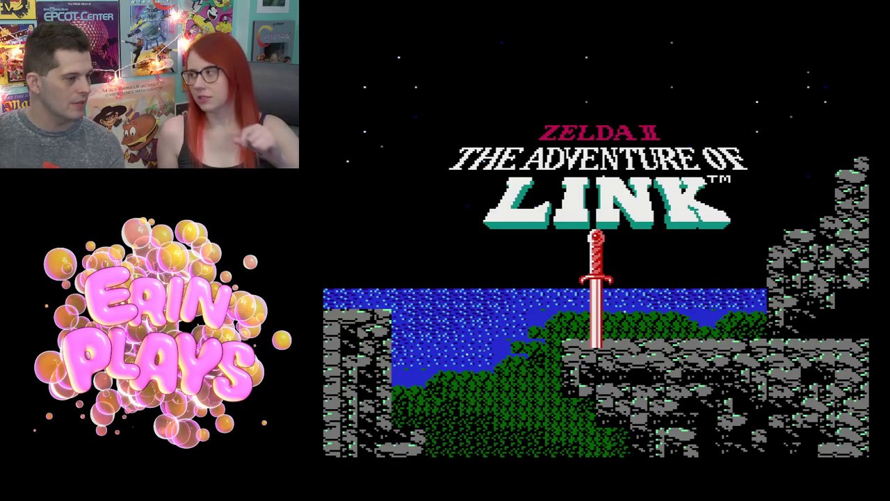 Zelda II: The Adventure of Link (NES) Part 1- Erin and Mike