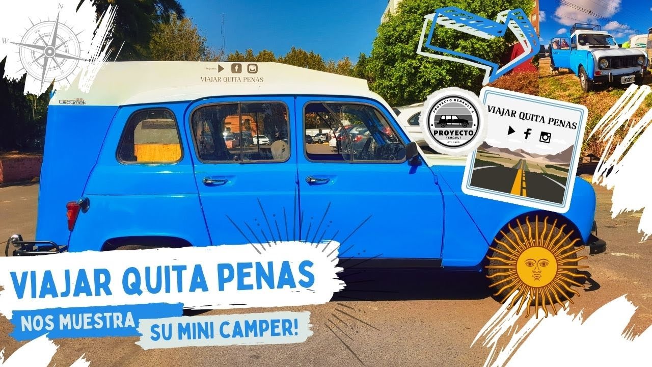 Viajar Quita Penas - Motorhome R4 Es Posible!! (ProyectoRenault4) Vlog #024