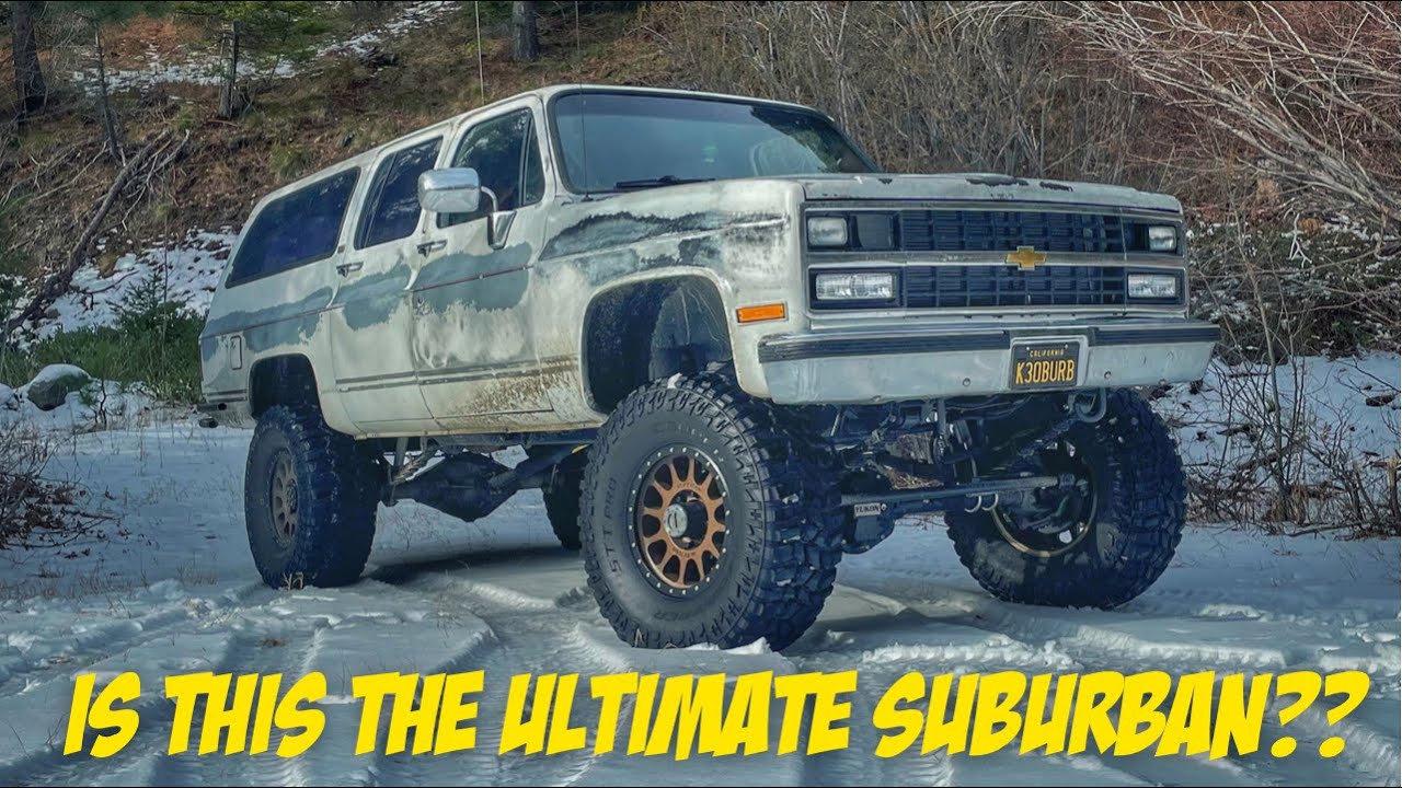 Вот почему я построил эту штуку!!! Семейное путешествие в Монтану на Cummins Squarebody Suburban!!