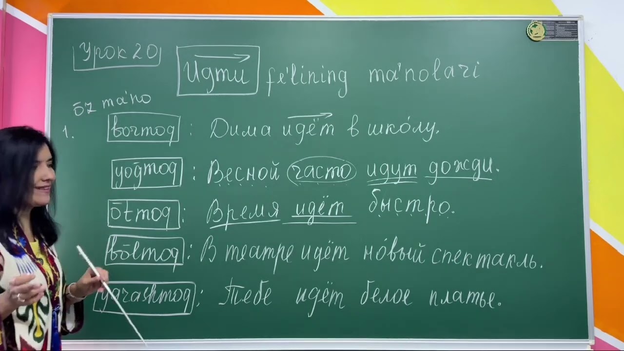 Глагол "Идти"