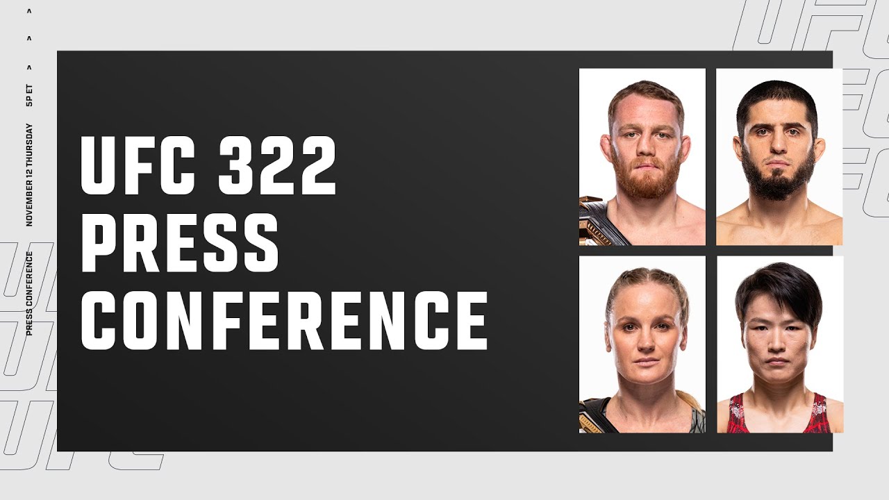 VeChain UFC 322: пресс-конференция перед боем