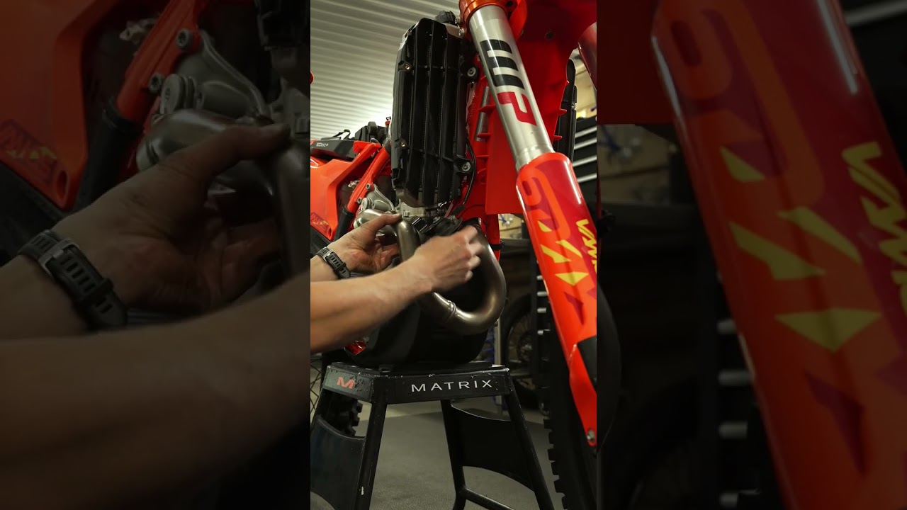 Complete installation of the D-Spec Power Package on a KTM 500 EXC-F