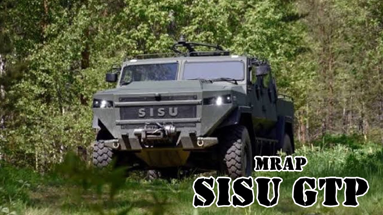 Финский бронеавтомобиль MRAP Sisu GTP || Обзор