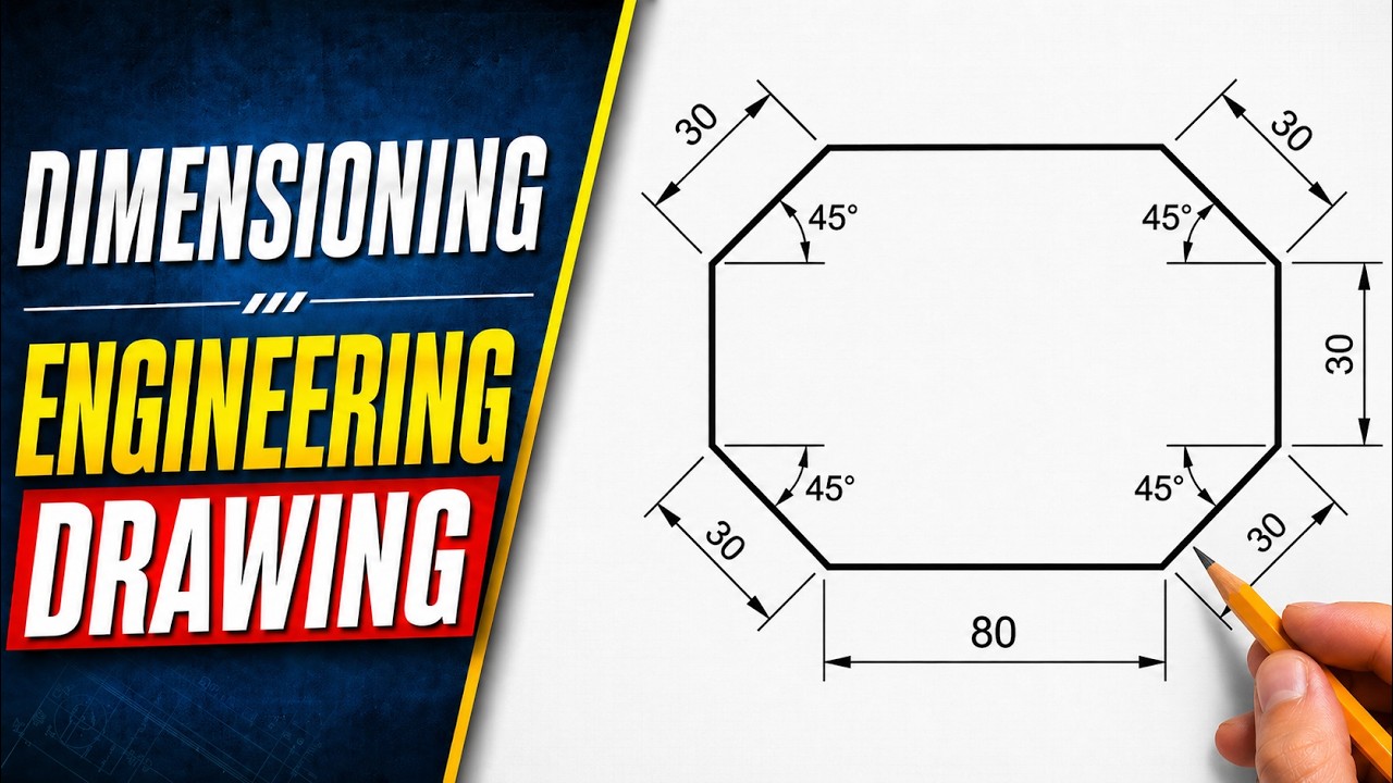 dimensioning rules in engineering drawing