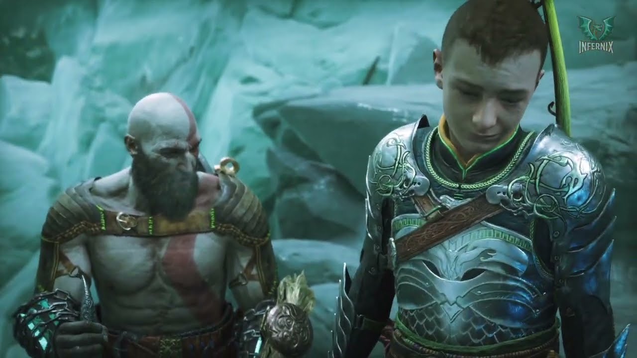 Atreus Says Kratos Iconic Dialogue - Don't Be Sorry, Be Better - God of War Ragnarok Emotional Scene