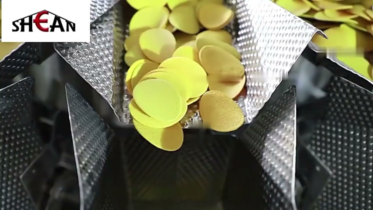 Potato chip packaging machine