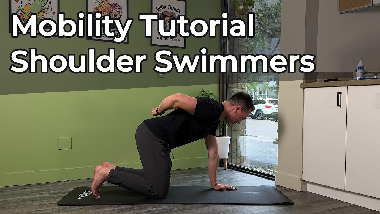 Shoulder Swimmers in Tabletop | Improve Shoulder Mobility and Strength