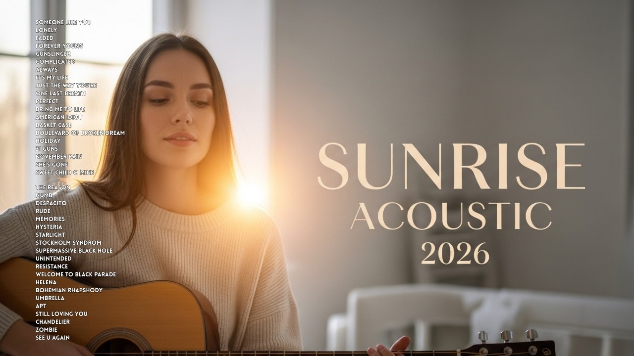 Emotional Acoustic Hits 2026 – Bellinda Cover Playlist
