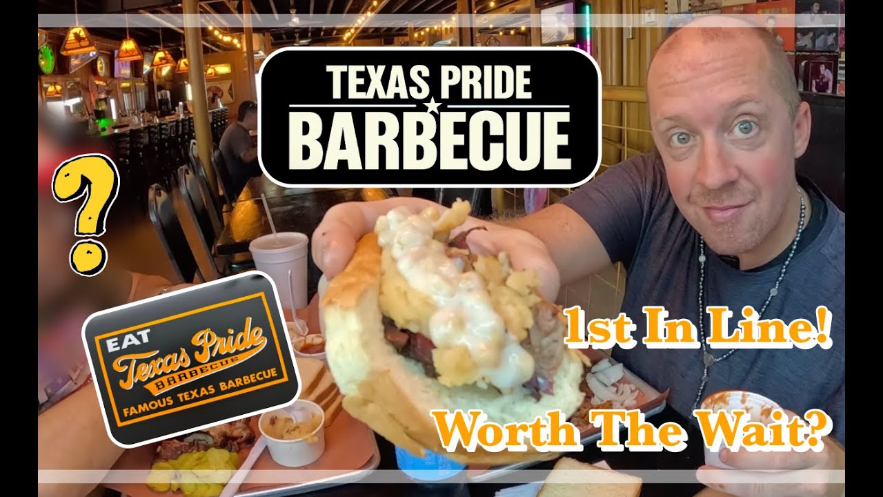 Ep. 16 : 1st In Line At Texas Pride Bbq!  Worth The Wait Bbq Tour!