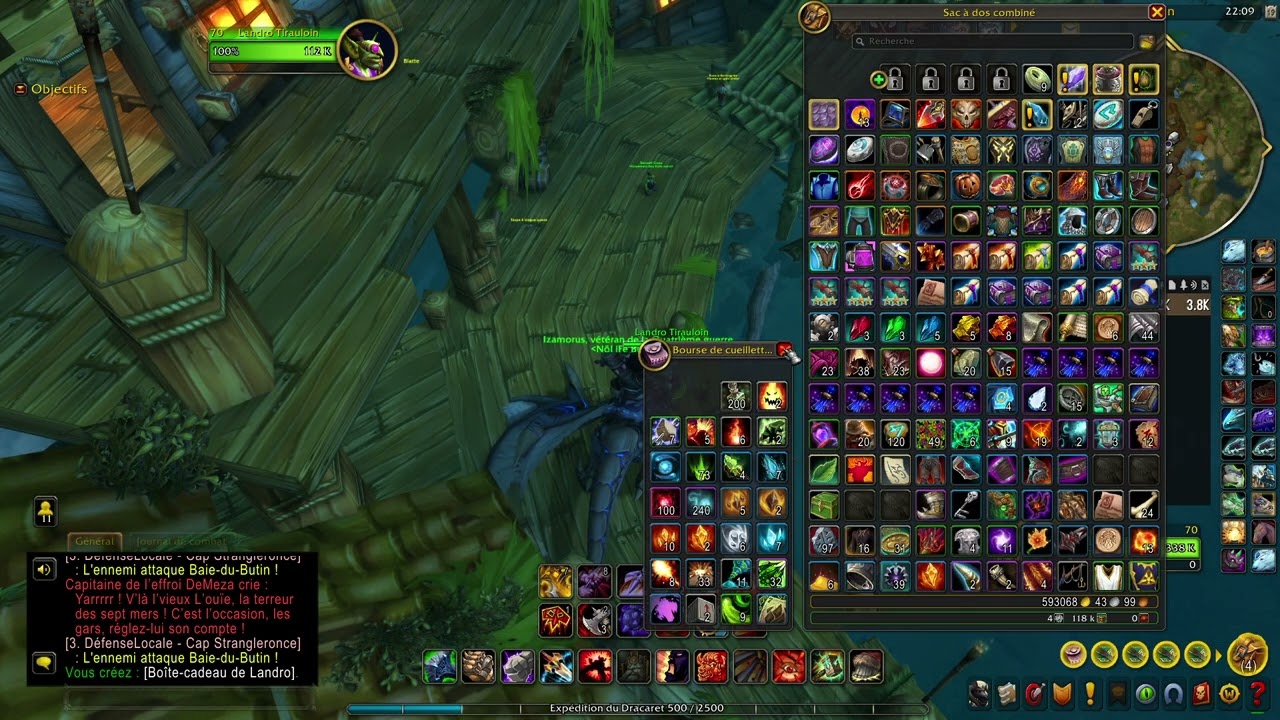 WORLD OF WARCRAFT - LANDRO'S GIFT - SPECTRAL TIGER LOOT ATTEMPTS !!!