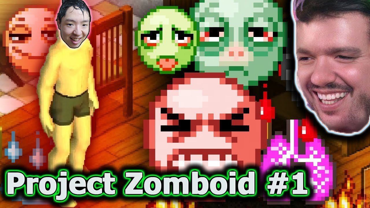 Gaules, Liminha e LLauqS JOGANDO Project Zomboid #1