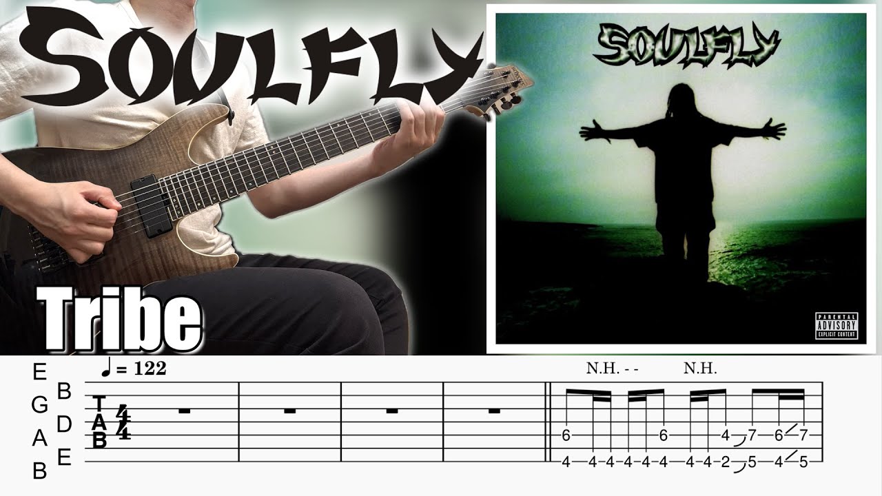 Tribe / Soulfly (screen TAB | Guitar cover)