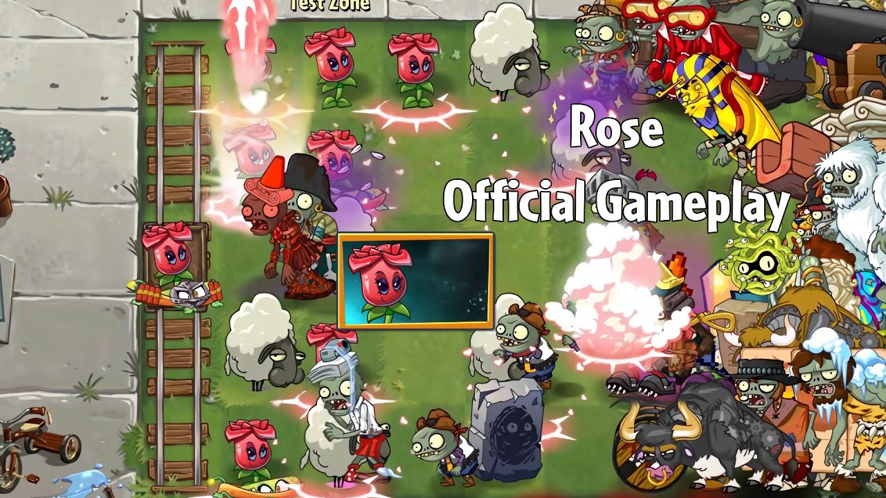 PvZ2 v12.7.1 - Rose Official Gameplay