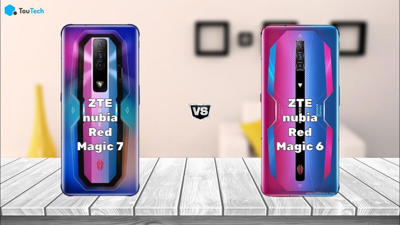 ZTE nubia Red Magic 7 vs ZTE nubia Red Magic 6 | Full comparison