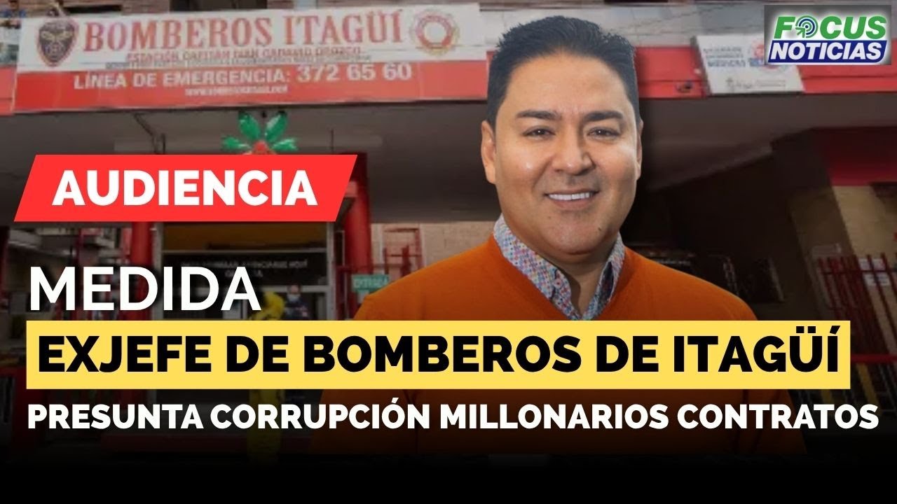 EN VIVO. Audiencia Medida EXJEFE de BOMBEROS de ITAGÜÍ y OTROS por MILLONARIOS Contratos #FocusNotic