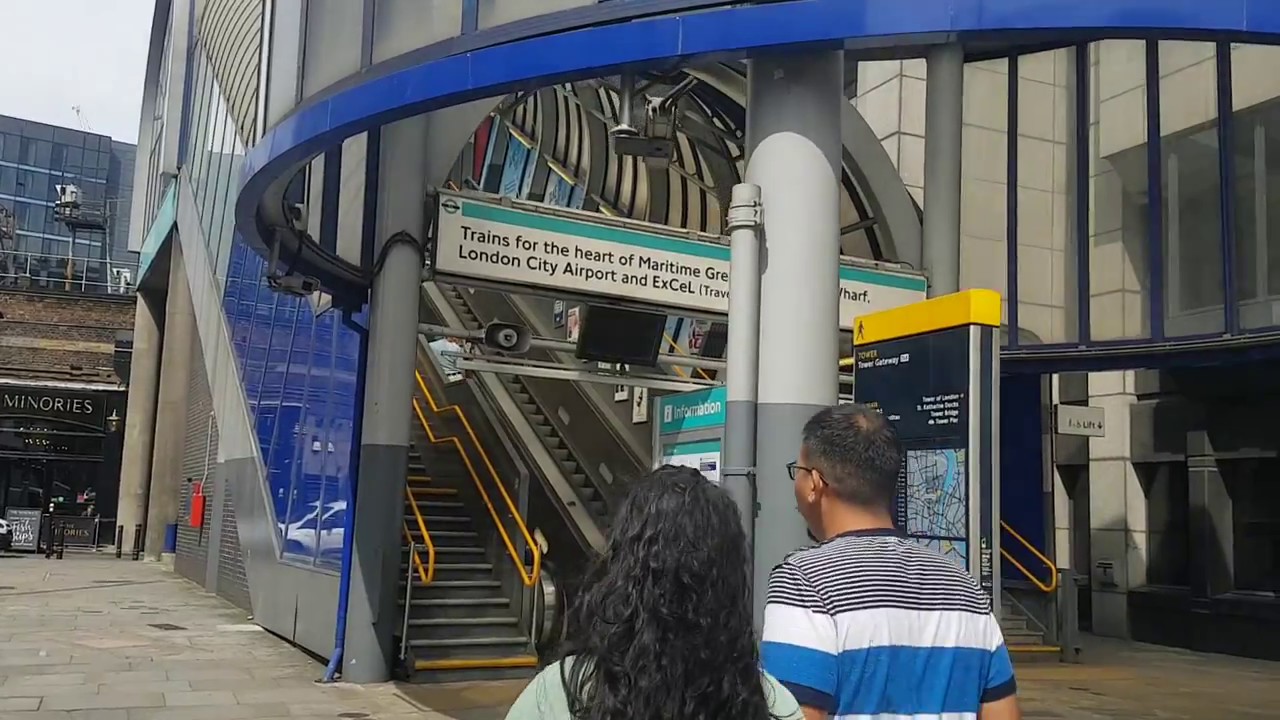 LONDON WALK (2019)--- from TOWER HILL Station  to TOWER GATEWAY Station