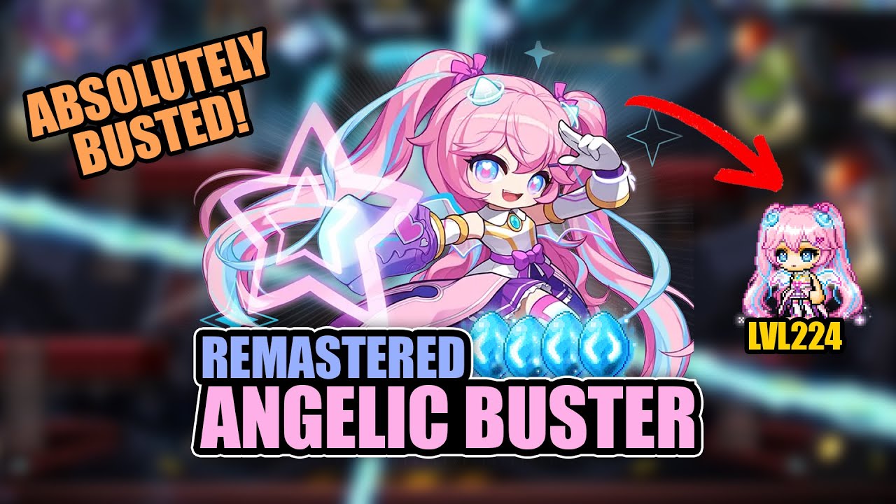 How REMASTERED Angelic Buster feels as a BOSS MULE