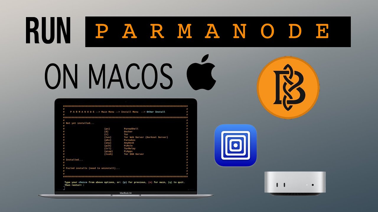 How to Install Parmanode on MacOS