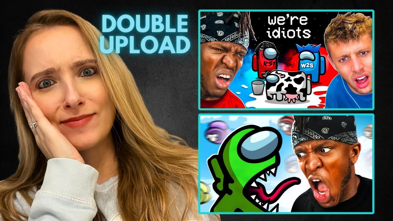 REACTING TO SIDEMEN AMONG US BUT THE LOBBY HAS ZERO IQ