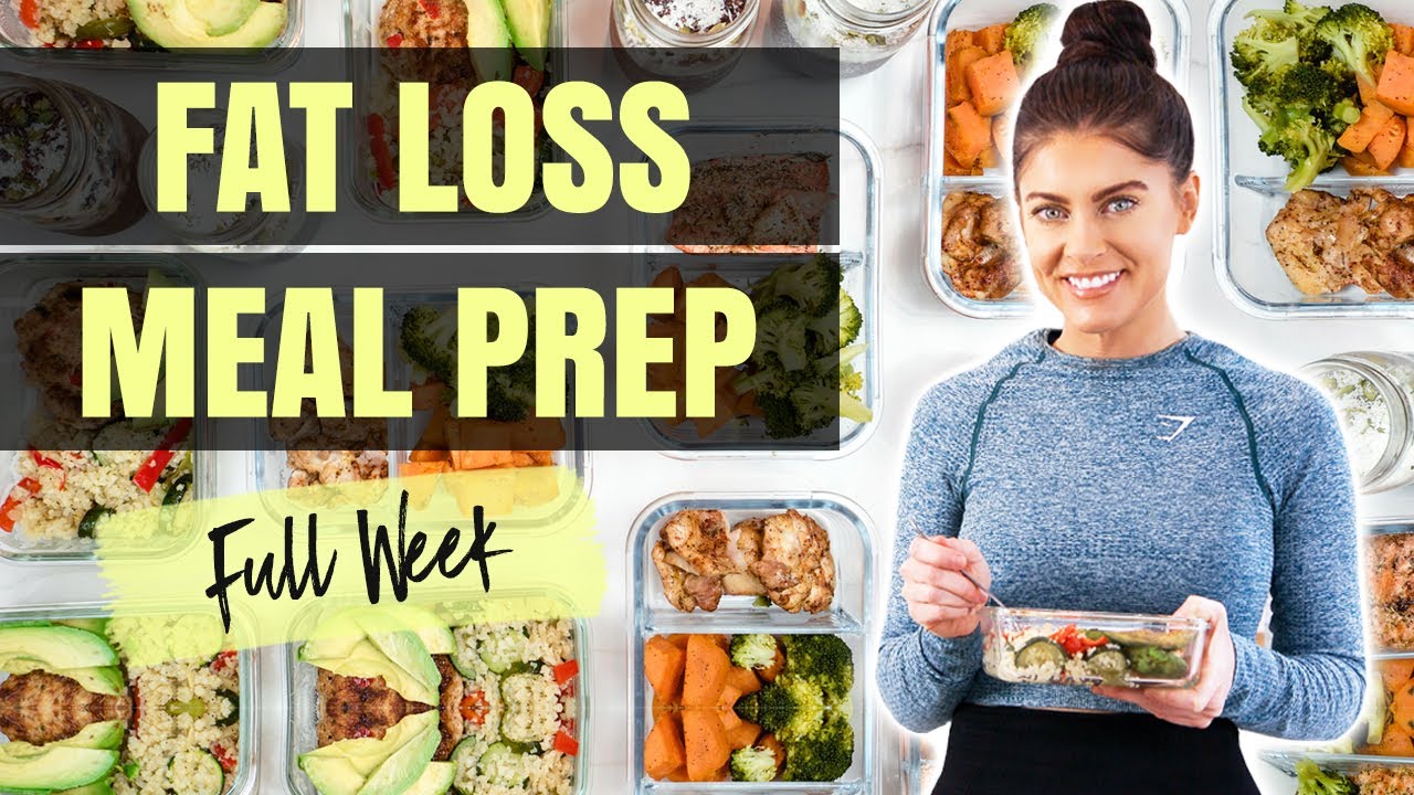 EASY 1 WEEK MEAL PREP FOR MAXIMUM FAT LOSS! | CHEAP & HEALTHY