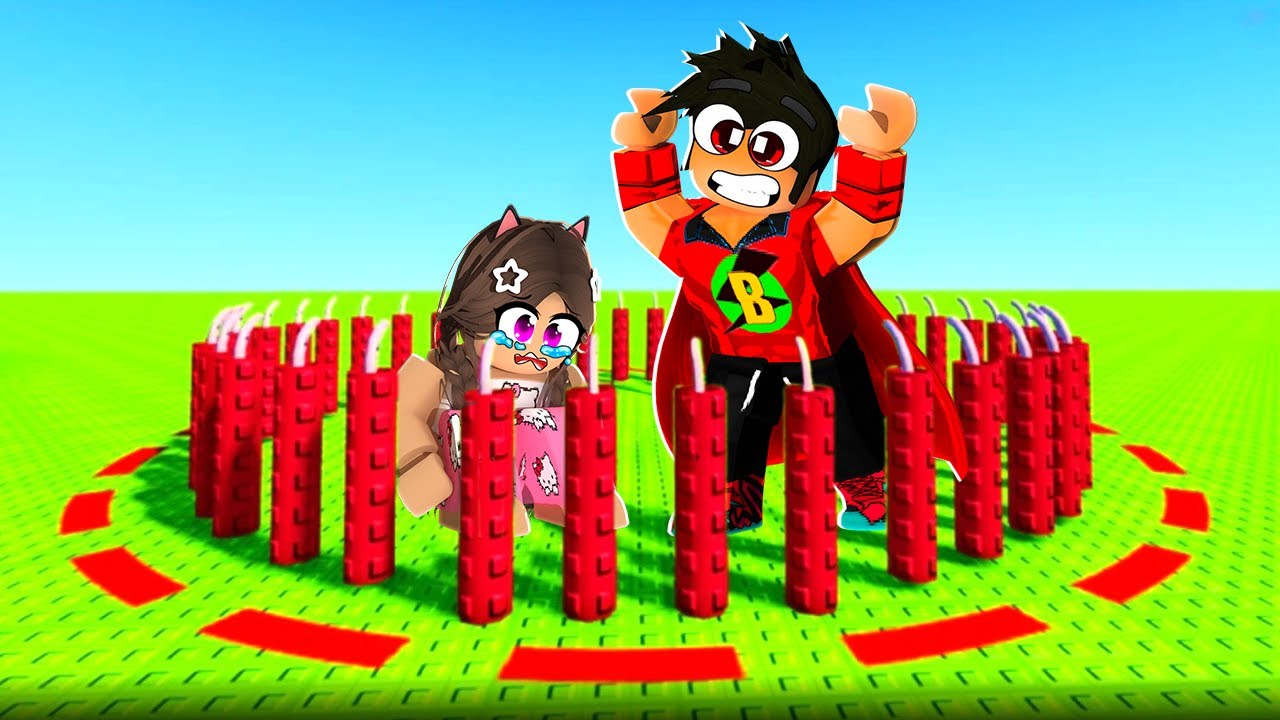 AYBÜKE İLE BOMBALAR İÇİNDE KALDIK! İMDAT 🤣 Roblox Explode Everyone
