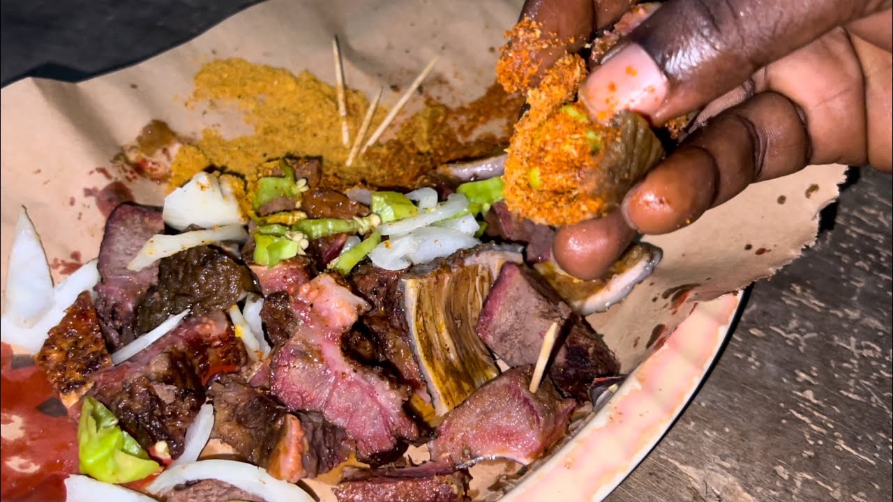 Côte d’Ivoire 🇨🇮 street food at night - Ivory Coast 🇨🇮 Ep12