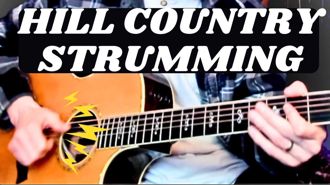 Hill Country Blues Strumming Guitar Lesson Tutorial
