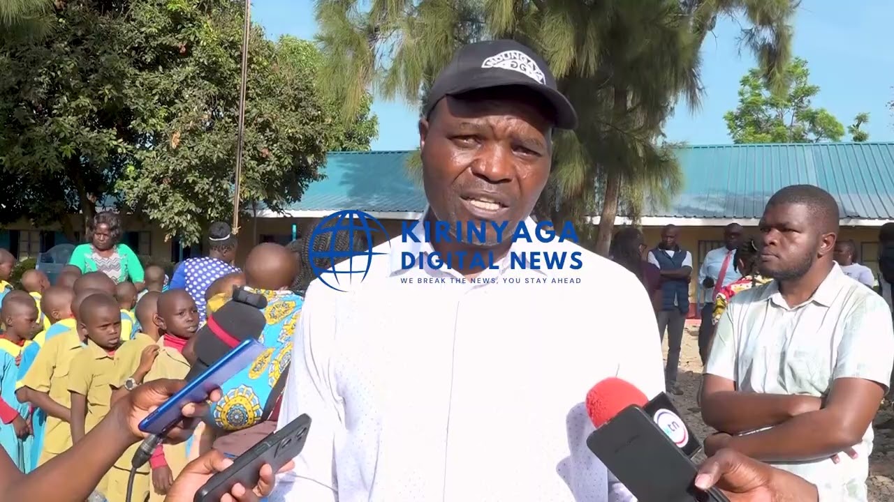 NDIA MP ROBERT GICHIMU GITHINJI ADDRESES WATER SHORTAGE CONCERNS