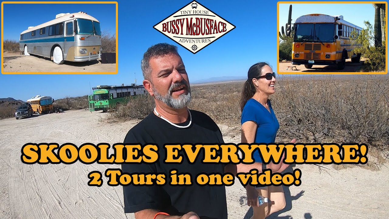2 Bus Tours: 1964 Crown and 2000 Thomas!