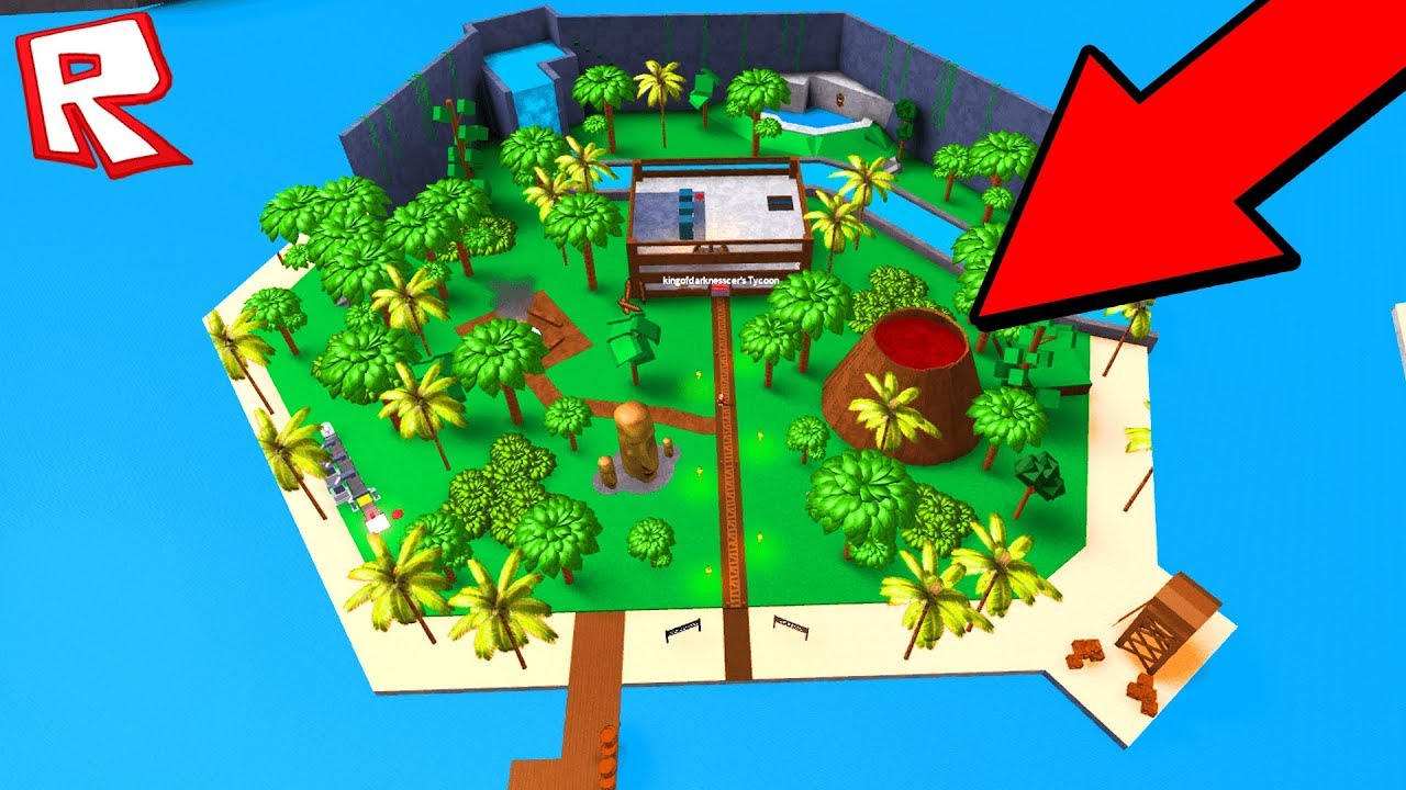 МОЙ ВУЛКАНИЧЕСКИЙ ОСТРОВ! ROBLOX TYCOON