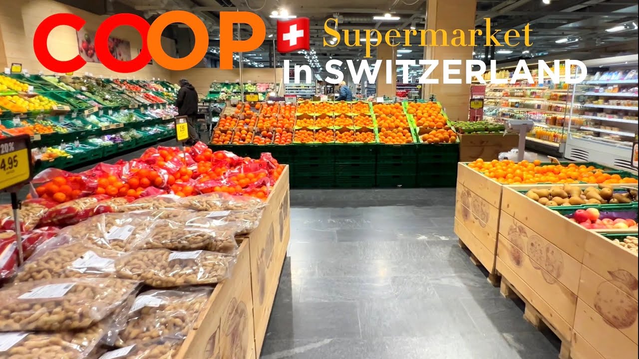 🛒Food prices in Swiss Supermarket Coop🇨🇭Switzerland Shopping 🛍️ Christmas gifts on sale