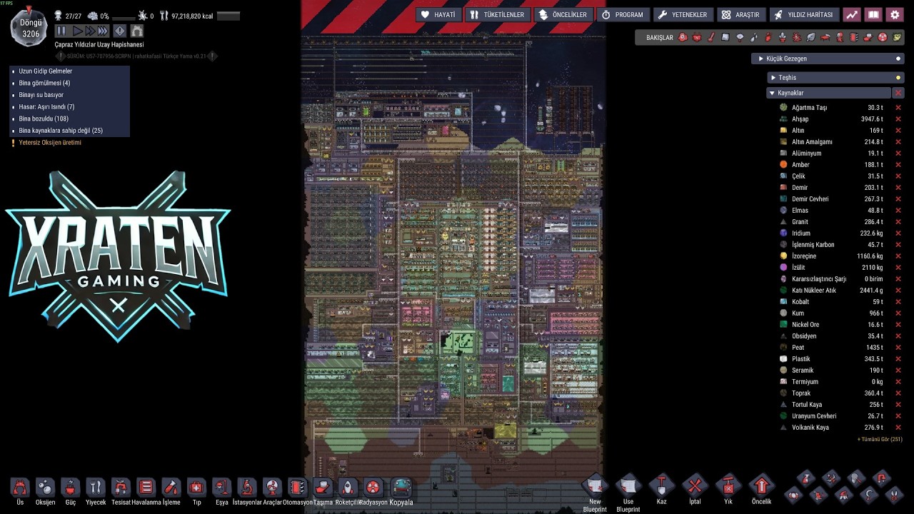 🦖 Oxygen Not Included: Prehistoric Planet Pack 🌋 Dinozorlarla Koloni Macerasına Devam 🚀 Bölüm 182 🎬