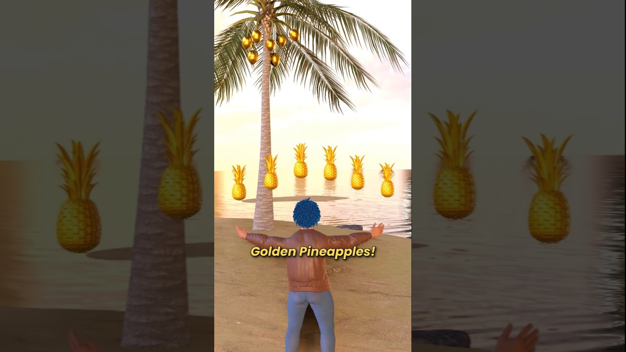 Золотой ананас, который сделал его миллионером 🤑 🍍