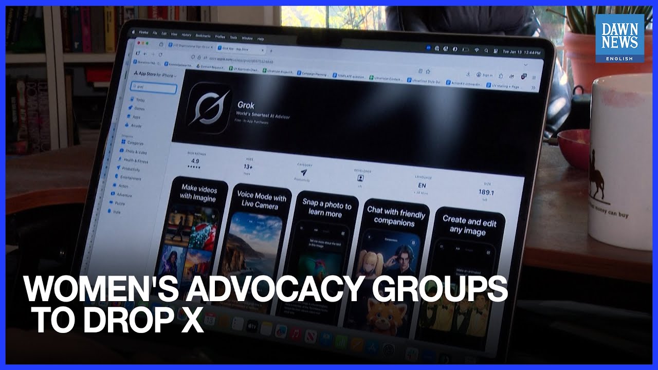Women's, Advocacy Groups Call On Apple, Google To Drop X And Grok From App Stores