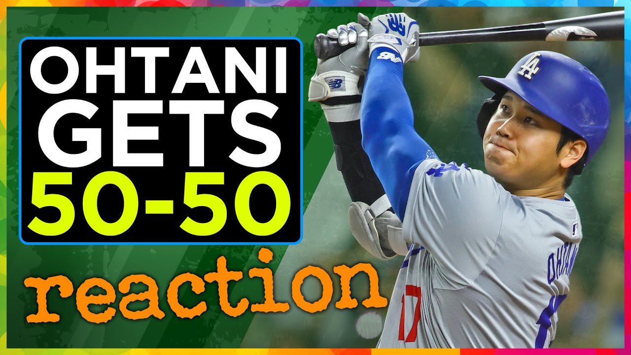Five REACTIONS to Shohei Ohtani: MLB's 50-50 founder
