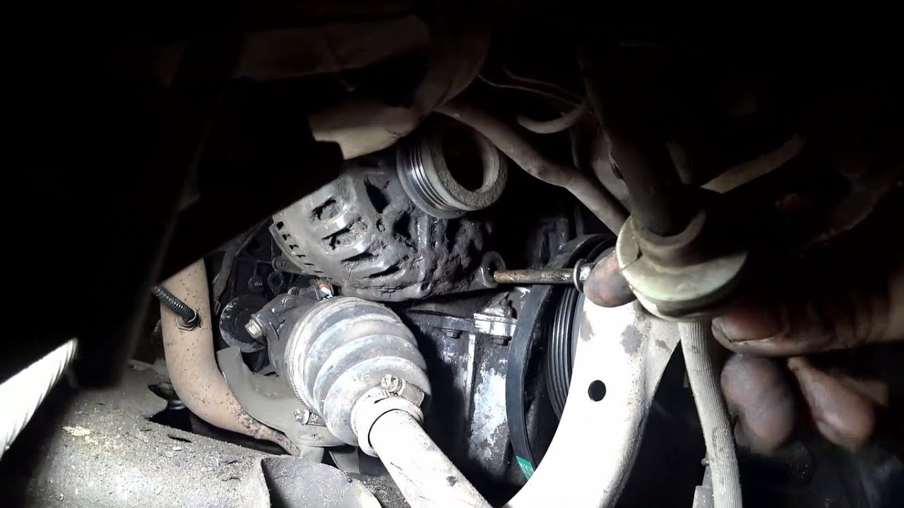 Снятие и установка генератора RENAULT KANGOO 2