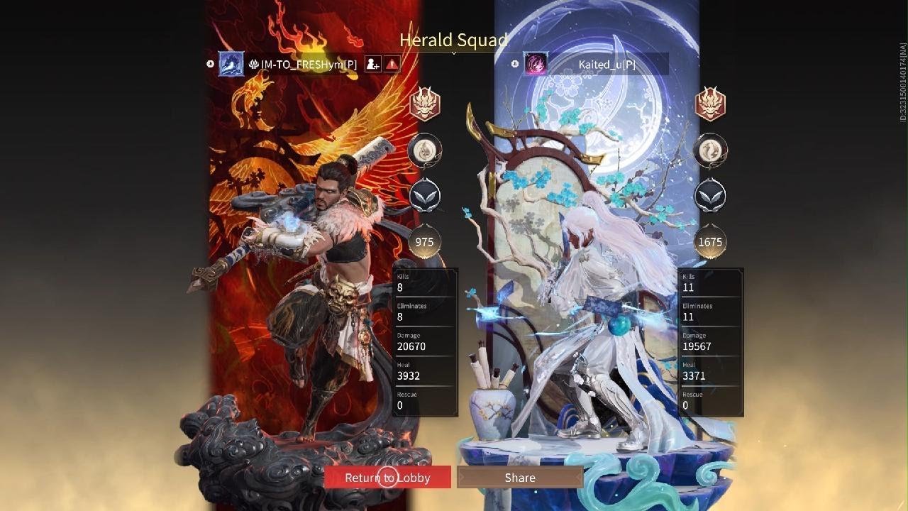 NARAKA: BLADEPOINT Xunhuan Li gameplay wins