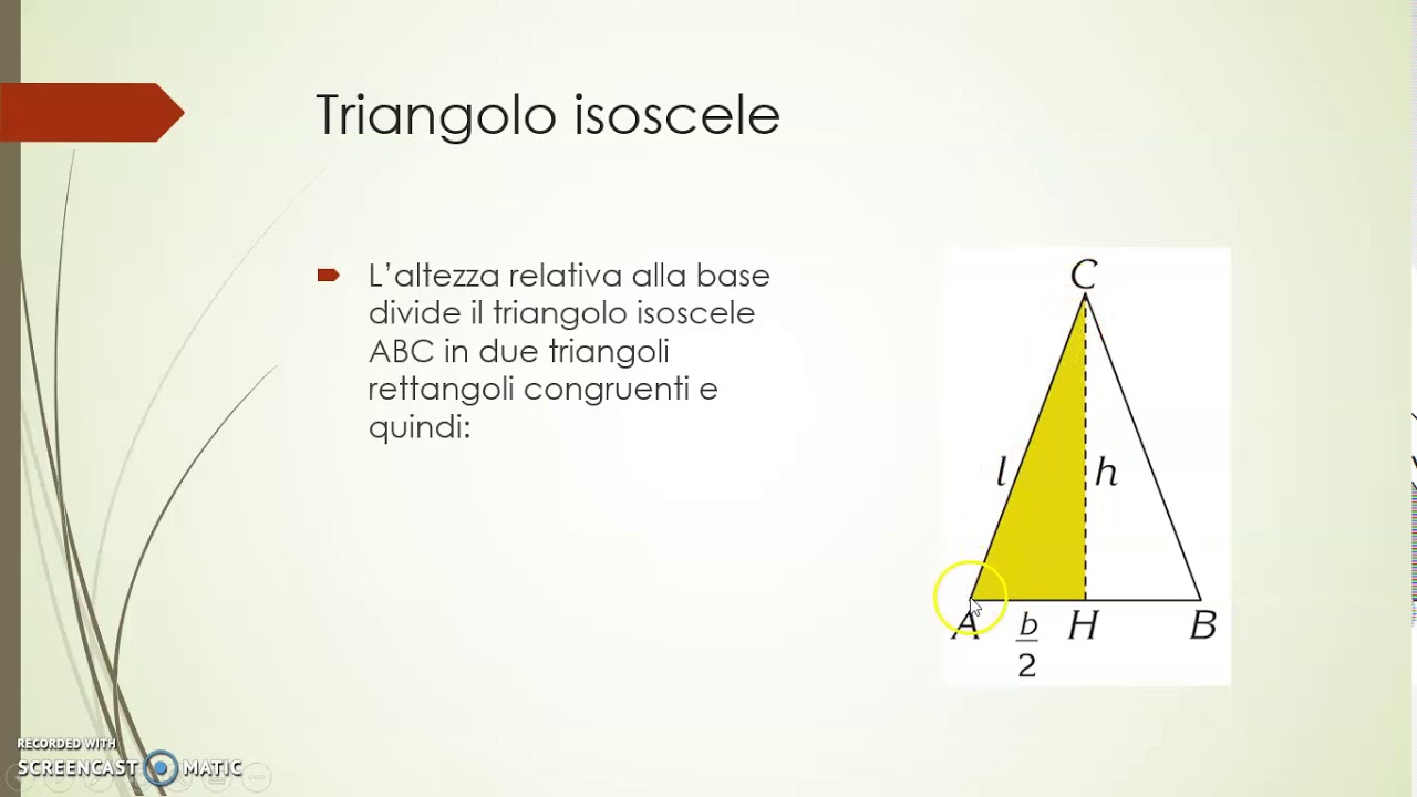 2 3 Teorema di pitagora nel triangolo