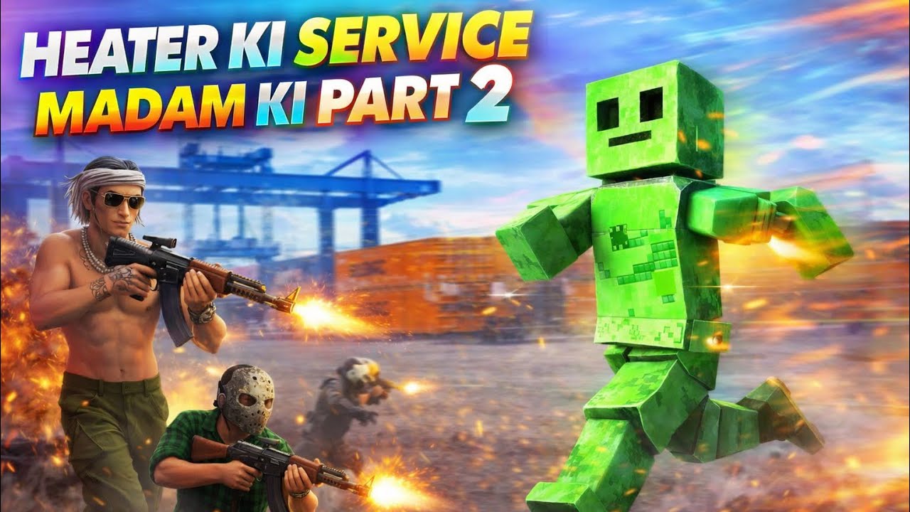 Green Wala Aage Bhaga 😳 | HEATER KI SERVICE Part 2 🔥 Dangerous Mission #madout2 #viralvideo