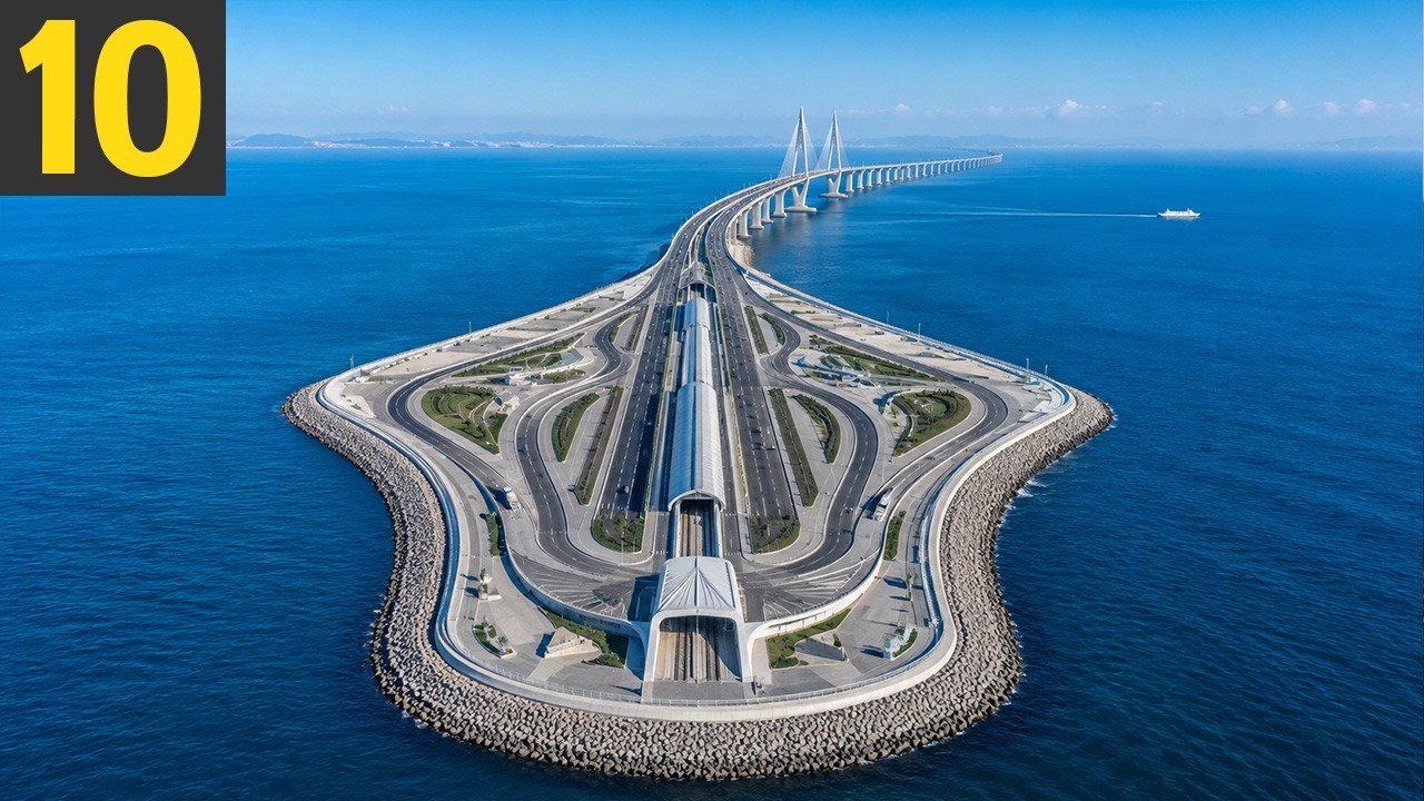 10 Megastructures Built on WATER
