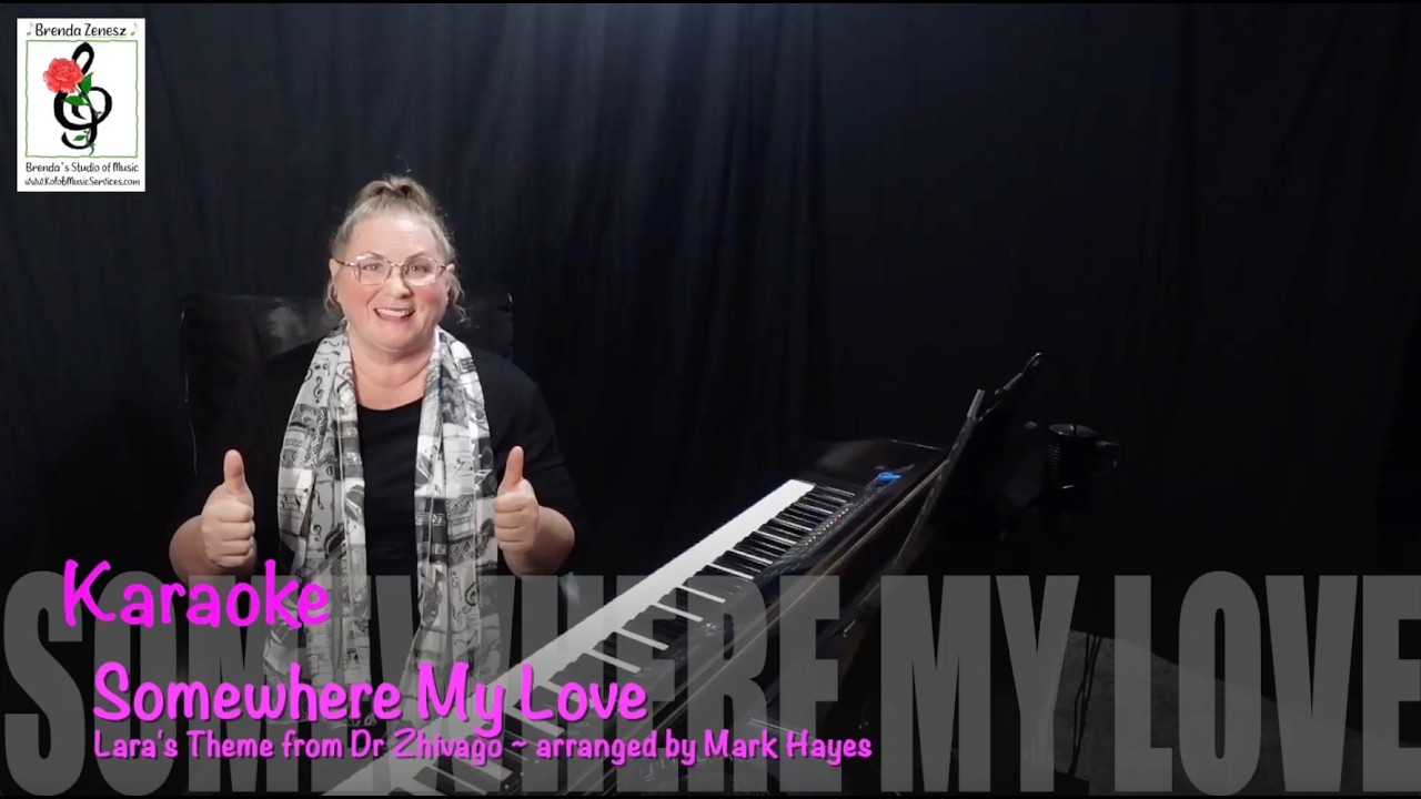 Somewhere My Love (Lara's Theme) - Hayes - Piano Karaoke with Brenda