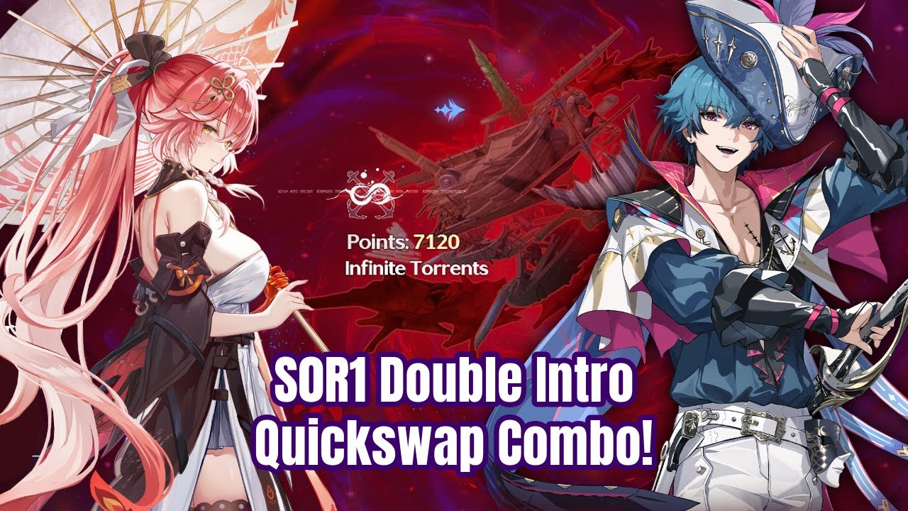 EPIC Combo Changli & Brant Quickswap 4240 pts Whimpering Wastes F12 | Wuthering Waves