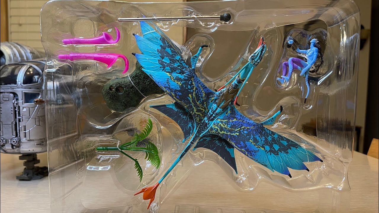 Neytiri & Banshee Avatar McFarlane Toys World Of Pandora (Way Smaller Version)✅😃🎥