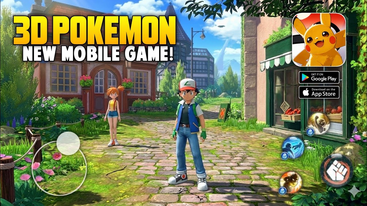 Новая 3D-игра про покемонов для мобильных устройств (Android/iOS) - Pokemon Master 3D