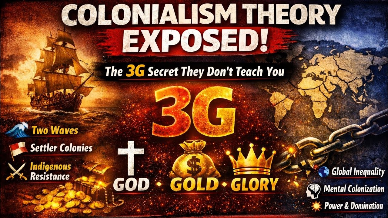 Lecno|379|Colonialism Theory|The 3G Secret Behind,Why the World Is Still Divided|Imperialism