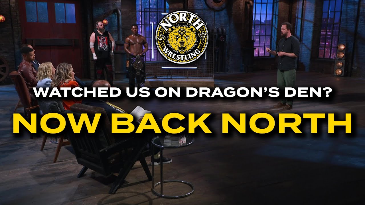 Итак, вы видели нас на шоу «Логово дракона»? Теперь вы можете поддержать NORTH Wrestling!