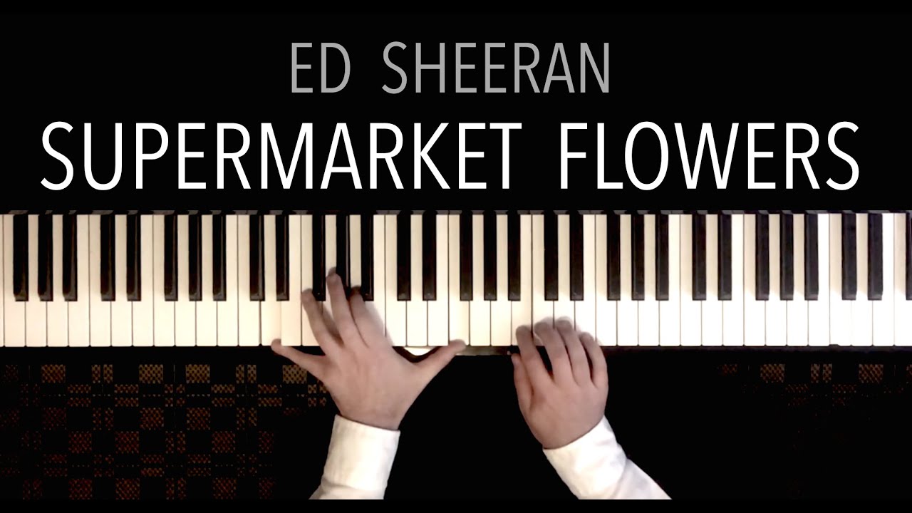 Ed Sheeran - Supermarket Flowers (Ave Maria) | Paul Hankinson Piano Cover