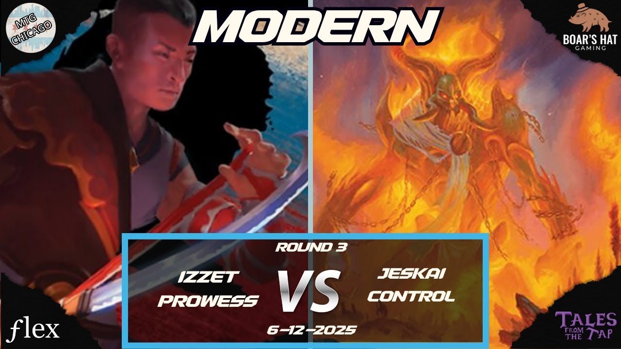 Izzet Prowess VS Jeskai Control  [MTG Modern Round 3]