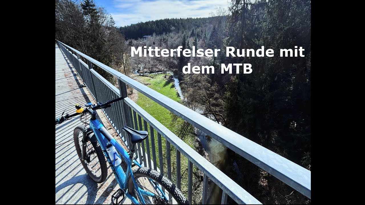 Mittelfelser Runde von Straubing aus in den bayerischen Wald mit dem Mountainbike
